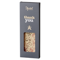 "Thank You" Snackbar - Chokoladeplade fra Xocolatl 40 g 